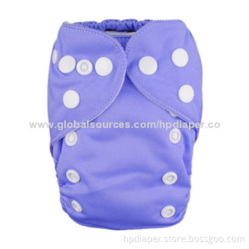 Newborn Baby Cloth Nappies, Snaps Closure